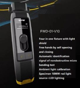 OFW Mini Li-Battery Chargable Optical Fiber Identifier Live Fiber Detector VFL 10MW Visual Fault Locator Led Light Ftth