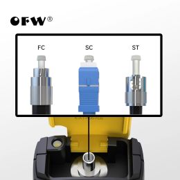 OFW Mini Visual Fault Locator Optic Fiber Cable Tester FC / SC / ST Connecteur RJ45 Test de câble optique VFL Laser rouge