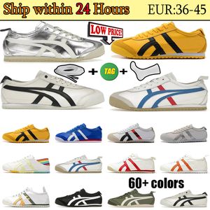 Zapatos casuales entrenadores hombres onitsukass tigres mexico 66 zapatillas de cordón de cuero deslizamiento