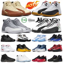 OG 12 Hommes Basketball Chaussures 12s Jumpman Sneakers Muslin Floral Stealth Black Taxi Utility Playoffs mens sport trainers