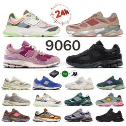 OG 2024 Diseñador Athletic 9060 Running Shoes Remor Cream Gris Negro Glow Quartz Multicolor Cherry Blossom 2002R New Blances 9060S Sneakers