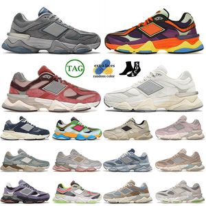 OG Athletic 9060 Designer Casual Sneakers Nces schoenen BB9060 9060S Prism Purple Castlerock Rain Cloud Gray Sea Salt Mens Women Trainers Lopers