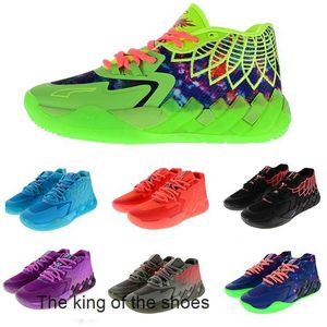 OG Basketball Shoes 2022 hommes LaMelo Ball MB.01 Signature Basketball Shoes Dropshipping Formation acceptée Galaxy Queen City Purple Glimmer