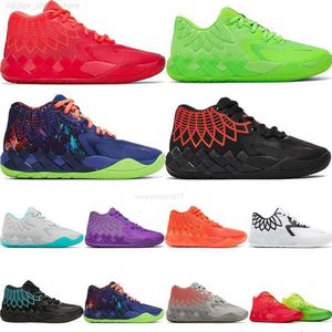 Chaussures de basket-ball OG Mb.01 Mb01 Ball Hommes Baskets Ufo Queen City Pas d'ici Vert Gecko Galaxy Rick Rock Ridge Red Man Baskets Mb1