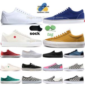 Og Casual Shoes Black White Casual Chores Designer Plaque-Forme Dhgates Blue Aqua Canvas Old Skool Classic Vintage des Chaussures Pink Skate Youth Low Cut Trainer