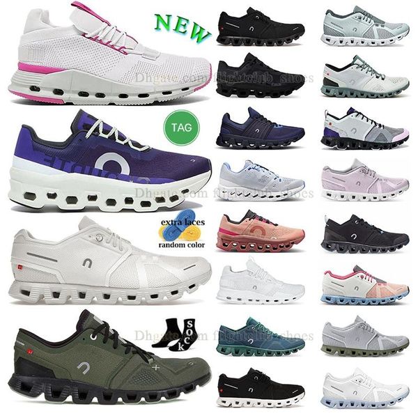 og cloudwift All Black chaussures de course 5 Surf Cobble Cloudmonster Frost Surf Form Blanc Rose All White X 3 sports nova White Pearl Brown Cloudstratus baskets