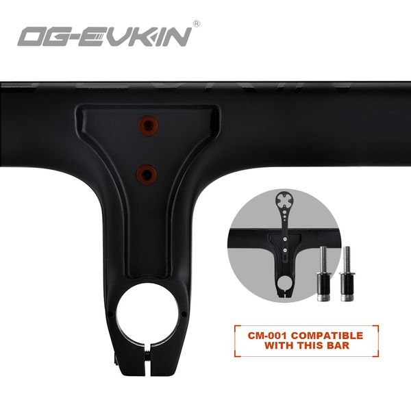 OG-Evkin HB-1000 Aero Integrated Gardondbar One Piece Gardonybar 28,6 mm Matt Road 400/420/440 Titanium Bicycle Handle Bar