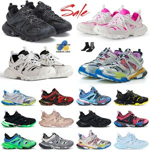 Track Runners 3.0 Dress Shoes Woman Heelt Roze All Black Wit Purple Pink Multicolor Colorful Dames Mens Luxury Brand Sneakers Trainers