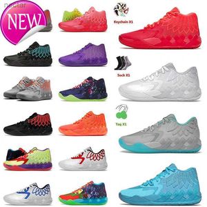 OG MB Zapatos de baloncesto masculino OGAuthentic 1 Lamelo Ball MB.01 Black Blast City All Blue Rick y Morty Galaxy Buzz Sports Spite Spiers de tenis de tenis