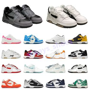 OG Original Flat Out Of Office OOO Low Tops Casual Chaussures Offes Blanc Panda Noir Gris Olive Vert Rouge Syracuse UNC Top Mocassins En Cuir Skateboard Baskets 36-45 A18