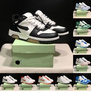 OG Original Flat Out Of Office OOO Low Tops vrijetijdsschoenen Offes Wit Panda Zwart Grijs Olijfgroen Rood Syracuse UNC Top Leer Loafers skateboard Trainers sneaker 35-45