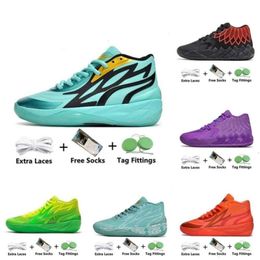 OG Sports Ball de haute qualité Lamelo 1 20 MB01 Chaussures de basket-ball Sneaker Black Blast Buzz Lo Ufo Not From Here Queen City Rick et Morty Rock Ridge Red Men