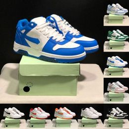 Og Top Leerkwaliteit Out of Office Casual Schoenen Ooo Lage Tops Platform Sneakers Offes Wit Panda Zwart Groen Grijs Olijf Syracuse Dhgate Skate Trainers Sport 36-45