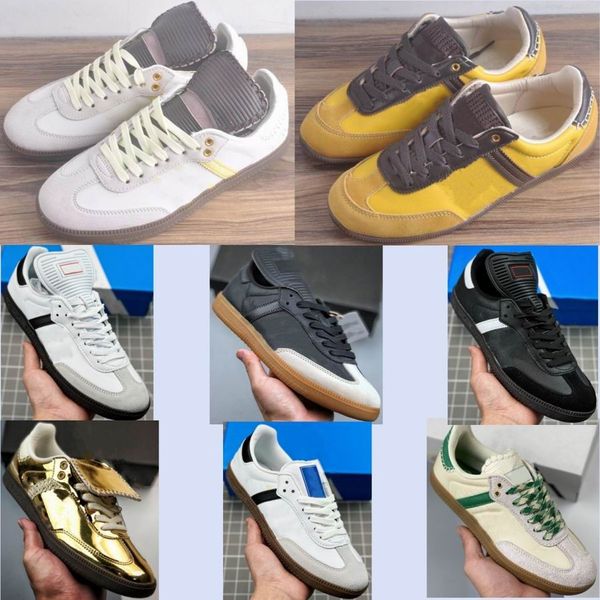 OG Vegan Rose Human Hommes Femmes Chaussures De Course Métal Or Pays De Galles Japon Crème Blanc Marron Foncé Ecrtin Hazy Jaune Beige Vert Riche Sport Baskets Argent Métallique GY5750