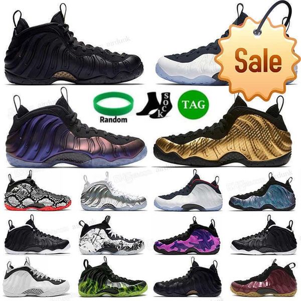 OG Femmes Hommes Baskets Chaussures de basket-ball Posite Baskets Elephant Print Memphis Tiger Cracked Lava Doernbecher Camo Air Foam One Pro Penny bottes