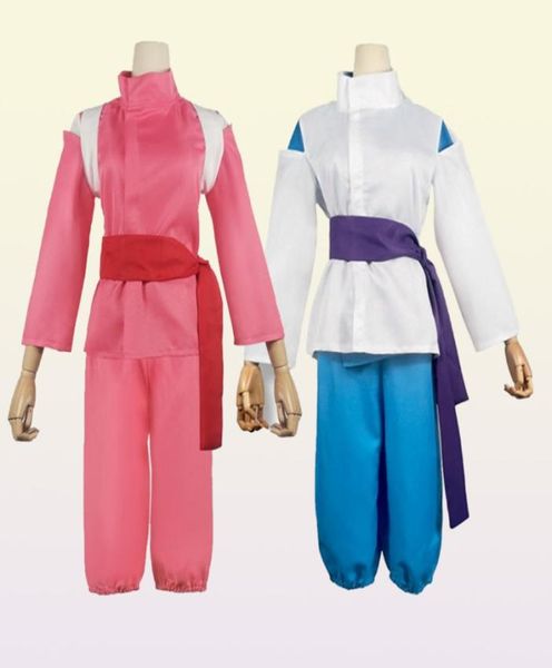 Ogino Chihiro Cosplay Wafuku de Film Spirited Away Come Kohaku River Kimono Sets Halloween Party Japanese Clothing L2208022068317