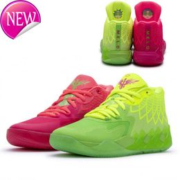 OGMB.01 Rick Morty Chaussures de sport à vendre Acheter Hommes Femmes Enfants LaMelo Ball Basketball Shoe Sport Sneakers Taille 36-46