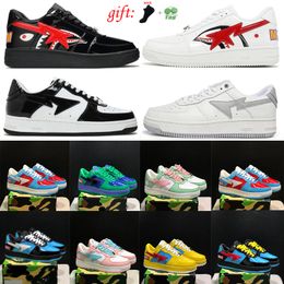 OGS Hommes Femmes Casual Chaussures Sk8 Sta Sports Sneakers Union Marron Ivoire Violet Foncé Abc Camo Rose Bleu Designer Plate-Forme Formateurs 36-45