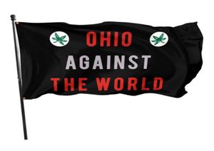 Ohio contra el mundo Banners 3039 x 5039ft 100d poliéster rápido con dos arandelas de latón4053791