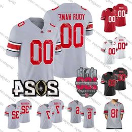 Ohio Custom State Buckeyes Kyle Mccord Miyan Williams Marvin Harrison Jr. Emeka Egbuka Henderson Sonny Styles Sawyer Hicks Tate OSU 100Th 95