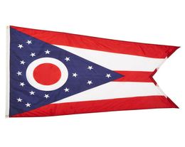 Ohio Flag State of USA Banner 3x5 ft 90x150cm State Flag Festival Party Cadeau