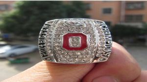 Ohio State 2014 Cjones National Championship Ring With Wooden Display Box Souvenir Men Fan Gift Whole Drop 8996072