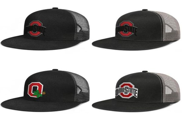 Ohio State Buckeyes gorra de béisbol con rejilla para hombre y mujer, diseño genial, tu propio Hip Hop, sombreros de ala plana, logotipo del equipo principal Sport 388 footba5283218