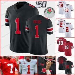 Ohio State Custom Football Jersey Harrison Jr. Smith-Nigba Emeka Egbuka C.J. Stroud Henderson 16 Barrett IV Griffin Jenkins Sawyer Bosa Elliott Fields George