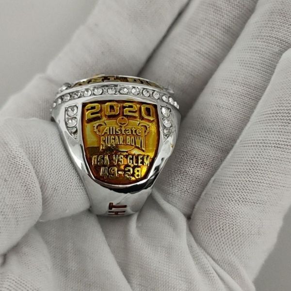 Champions de l'Ohio State University Ring 2020 Big Ten All State Sugar Bowl Football Coread Coach Championship Rings264S