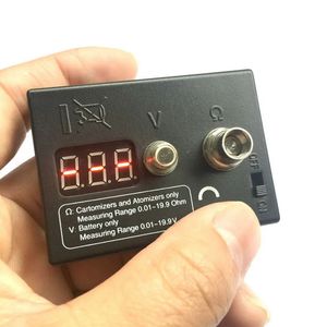 Ohm meter weerstandstester digitale testmachine zwarte micro-lezer voor 510 808D M7 M8 draad batterijspanning andere draad enz