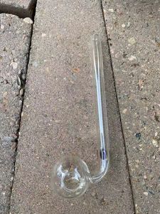 Oliebrander GROTE GROTE PYREX GLAS OLIE BRANDINGEN BUIKEN GLASSE BUIS NAILS Smoking Pijpen 3.9 tot 5,5 Inch Colourfu / Clear