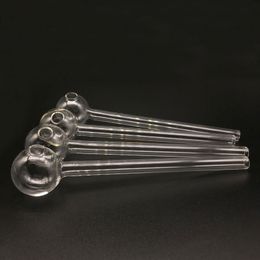 Glas Olie Burner Pijp Goedkope Glasleidingen Bubbler Pyrex Olie Burner Pijpen 4 Inch Glashandvat Buizen Gratis Verzending