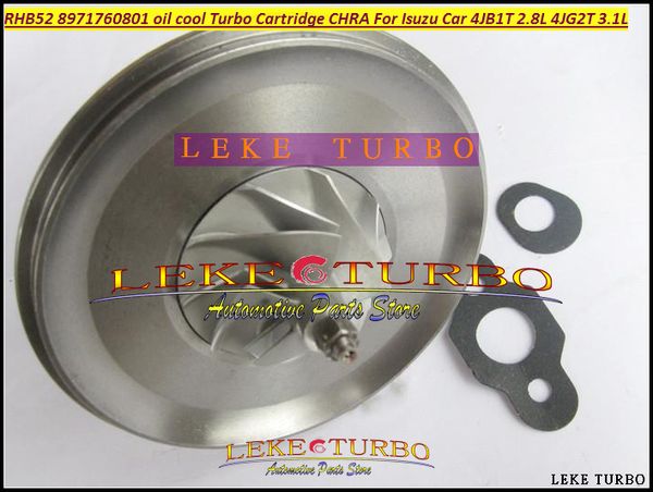 Cartucho Turbo enfriado por aceite Chra Core RHB5 VA190013 VICB 8971760801 turbocompresor para camioneta ISUZU MIKADO 4JB1T 2.8L 4JG2T 3.1L