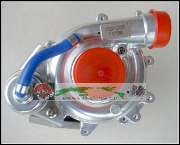 Turbo refrigerado por aceite CT16 17201-30030 17201 30030 para TOYOTA Hi-ace Hi-lux Hiace Hilux 2.5L D4D 4WD 2KD-FTV 2KDFTV 2KD turbocompresor