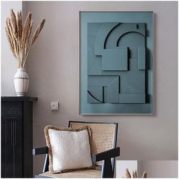 Olieverfschilderij Groothandel Wabi-Sabi Abstract Woonkamer Decoratieve Canvas Schilderijen En Muurkunst Schilderij Met Frame Drop Delivery Hom Dh7T3