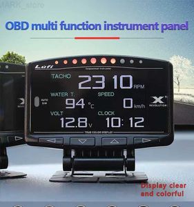 Medidor de presión de aceite Lufi X1 OBD 2 calibre automóvil inteligente medidor automático velocímetro Mini Lufi X1 Digital turbina de presión de aceite medidor de coche OBD 2 MonitorL231228L231228