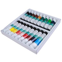 Huile professionnelle 18 couleurs vernis à ongles 3D Nail Art Painting Drawing Design Tube Pigment Varnish Manucure Tool