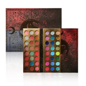 Huile en gros 96 couleurs Sun Moon Palette fard à paupières grandes perles de scène mate couleur terre sombras para ojos maquillage livraison gratuite