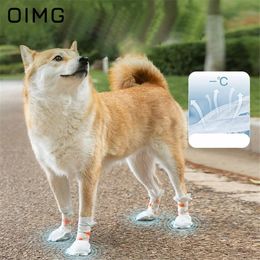 OIMG Anti Slip Wipessistant Shoe Shoe Covers Pequeños perros medios medianos Pet -pie Shiba inu Suministros 240402