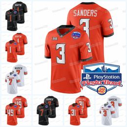 Maillot de football Oklahoma State 2022 Fiesta Bowl Spencer Sanders Jaylen Warren Tay Martin Tanner Brown Kolby Harvell-Peel Cale