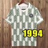 Okocha Nigeria Retro 1994 Home Away Soccer Jerseys Futbol Kit Vintage Football JERSEY Classic Shirt 1996 1998 94 96 98 Kanu Finidi Nwogu 2002 02