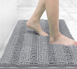 Tapis de salle de bain olanly non glissade des tapis de bain sec rapide