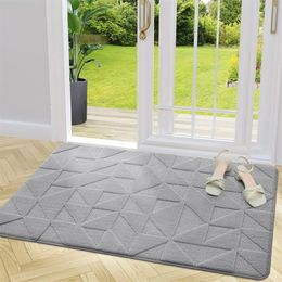 Olanly solide tapis entrée paillassons tapis tapis pour la maison saleté résister bain salon sol escalier cuisine Hallwa tapis antidérapant 240117