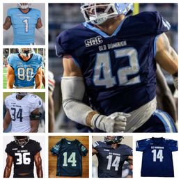 Old Dominion voetbalshirt Langston Williams Grant Wilson Keshawn Wicks Brock Walters Kris Trinidad Custom heren dames jeugdtruien