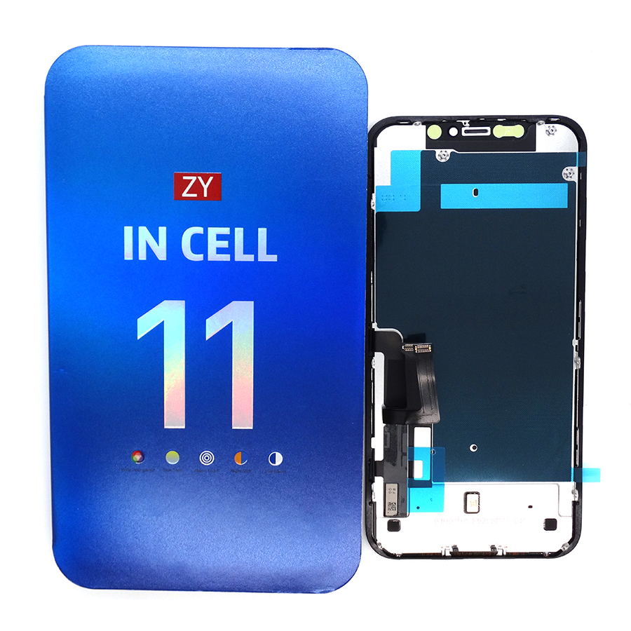 Display LCD para iphone 11 ZY Incell tela sensível ao toque painéis digitador substituição do conjunto