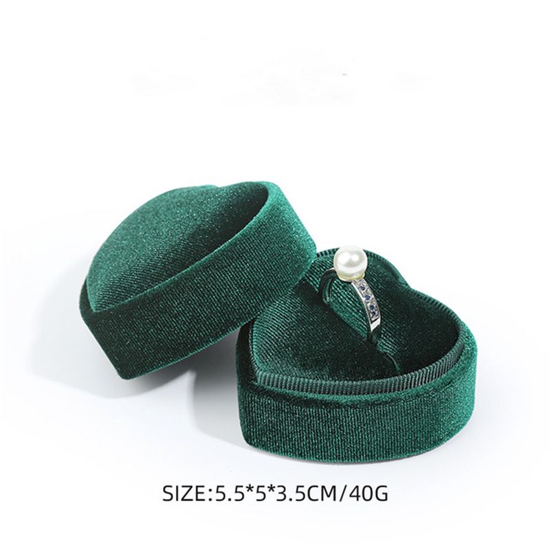 Boîte à anneau unique verte