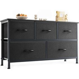 Olixis Dresser Storage met 5 Organizer Kast Kast Kleine Kleding Cabinet, kindermeubelsade Bini's, Nightstand voor slaapkamer, woonkamer, kinderdagverblijf,