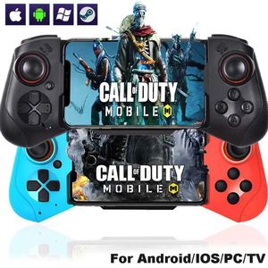 Ollers Joysticks geschikt voor iPhone/Android/Team Wireless Game Board Bluetooth Game Control Stretching Game Controller Joystick J240507
