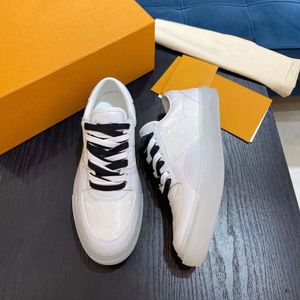 Ollie hommes chaussures Richelieu cuir Designer chaussures décontractées femmes à lacets Sneaker flamme sur la langue formateur chaussure de marche 07