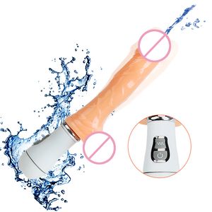 Olo 12 Modi Dildo Vibrator Squirt Cock Tribrating Penis realistische ejaculatie sexy speelgoed voor vrouw vrouwelijke masturbatie